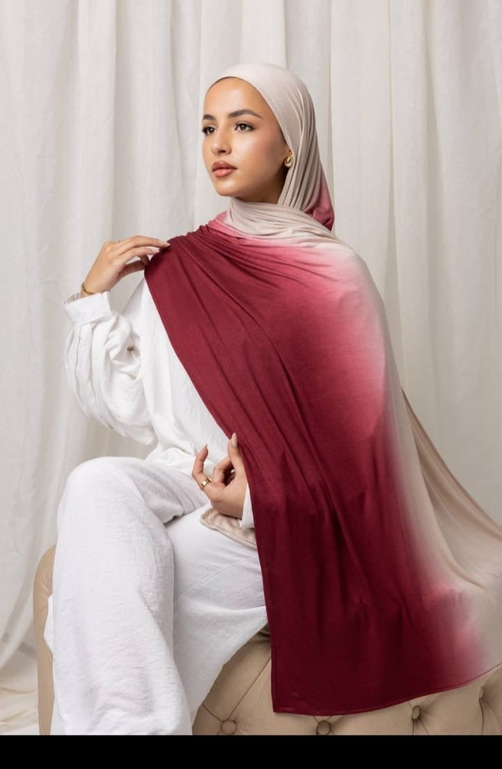 Ombré Jersey Hijab