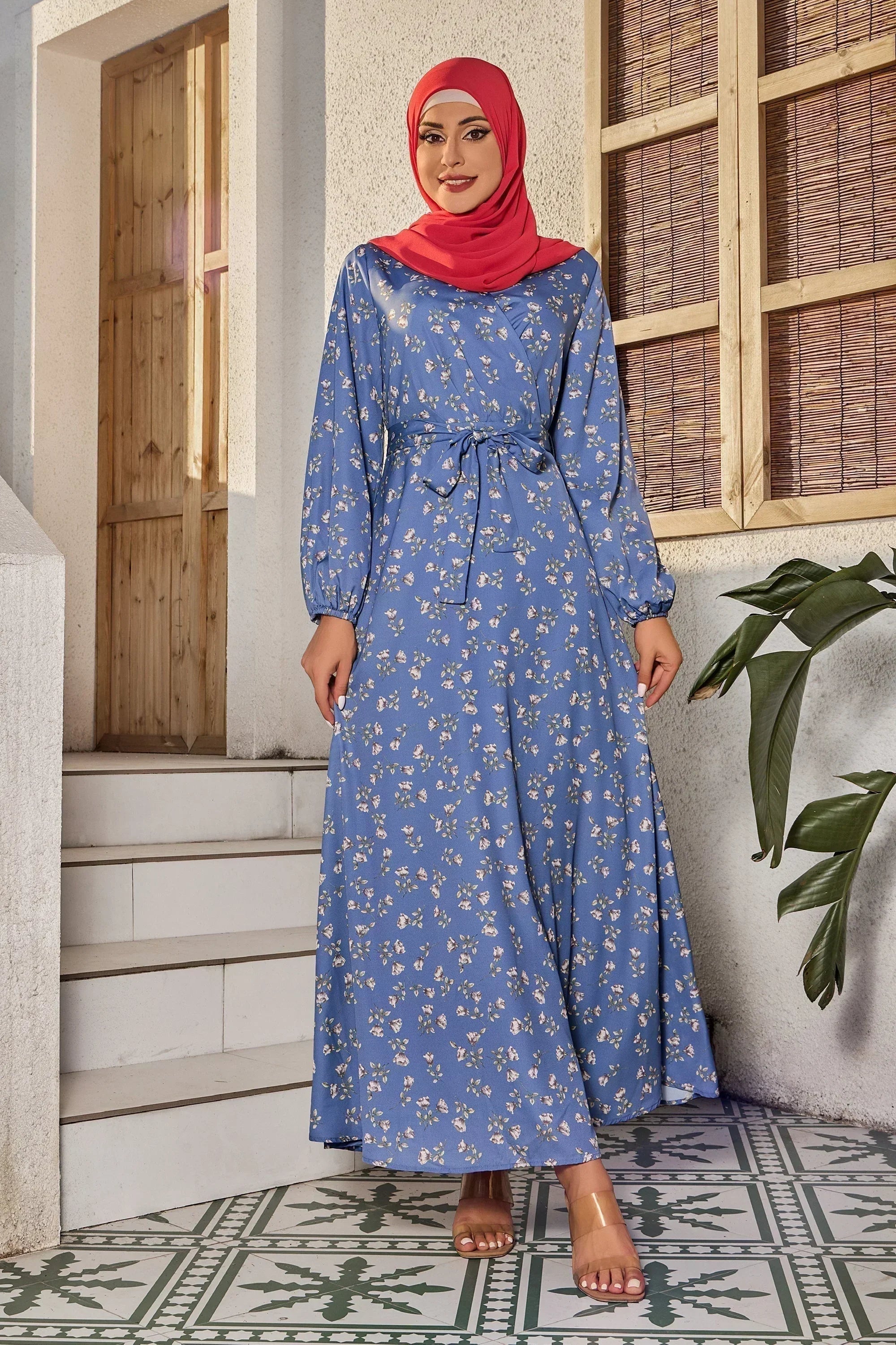 Blue Petal Perfect Maxi Dress-CLEARANCE