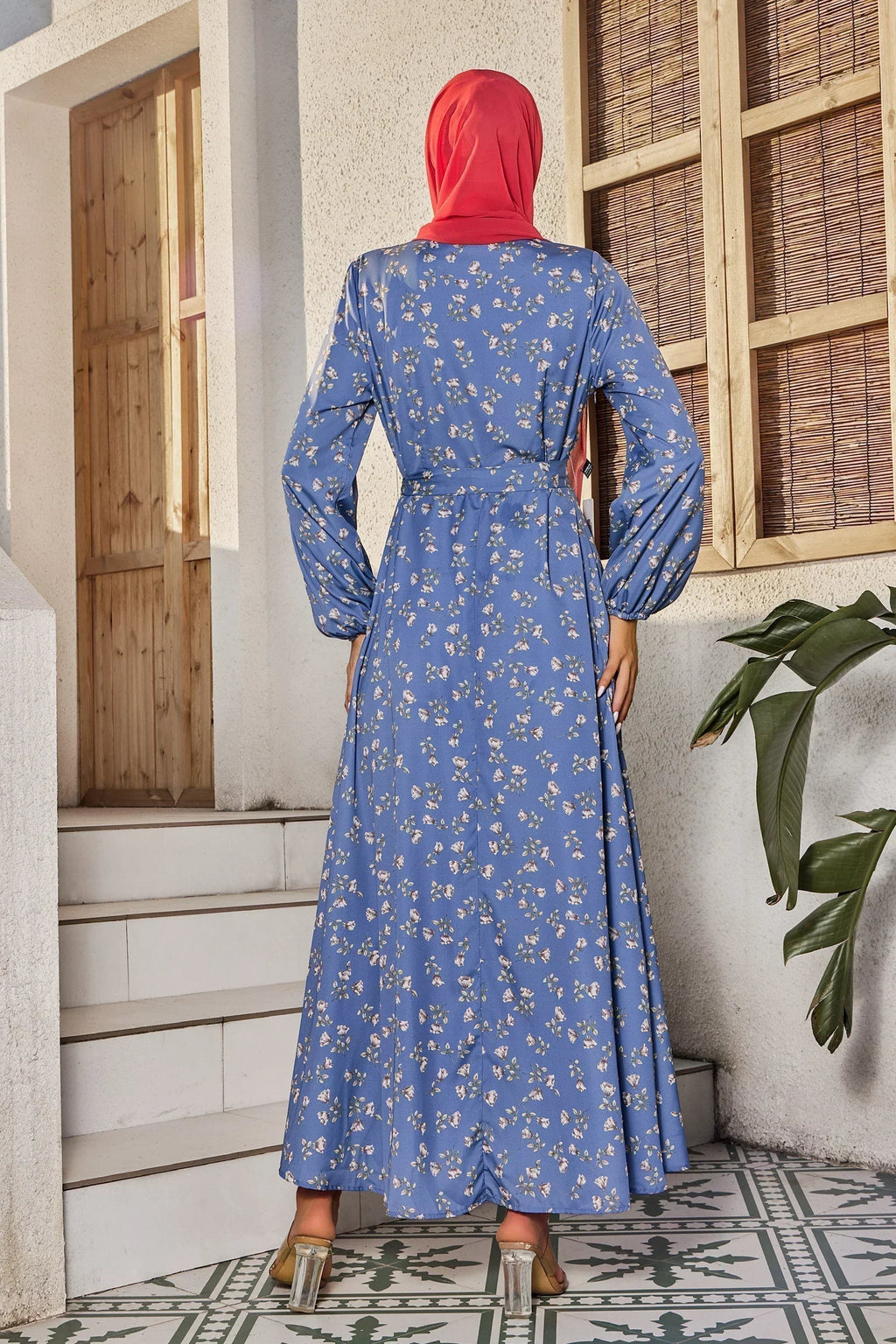 Blue Petal Perfect Maxi Dress-CLEARANCE