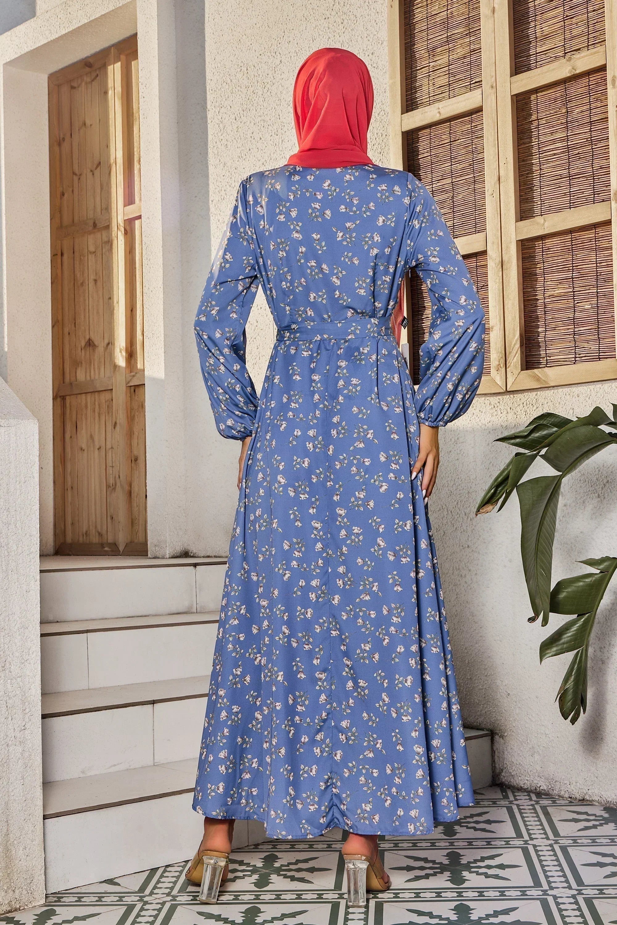 Blue Petal Perfect Maxi Dress-CLEARANCE