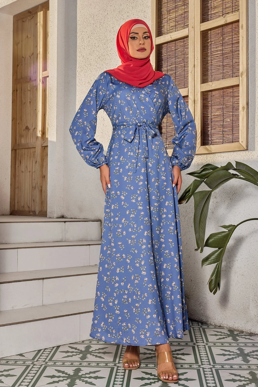 Blue Petal Perfect Maxi Dress-CLEARANCE