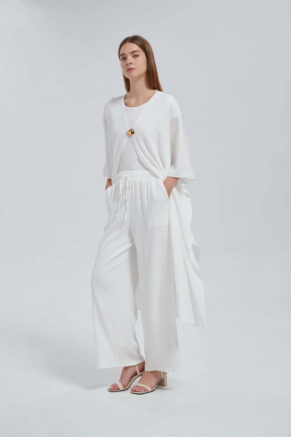 Cardigan & Pants Set