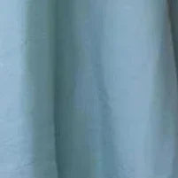 Mint Blue Organza Criss Cross Gown