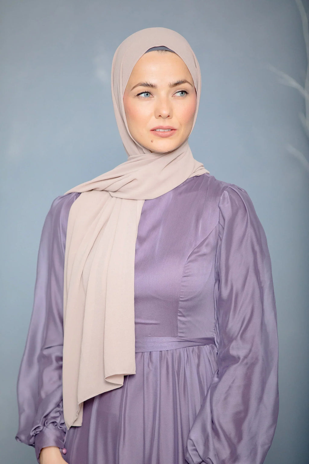 Oat Chiffon Hijab