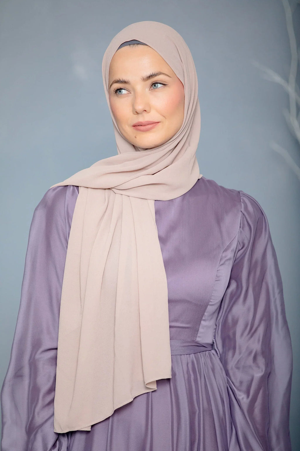 Oat Chiffon Hijab